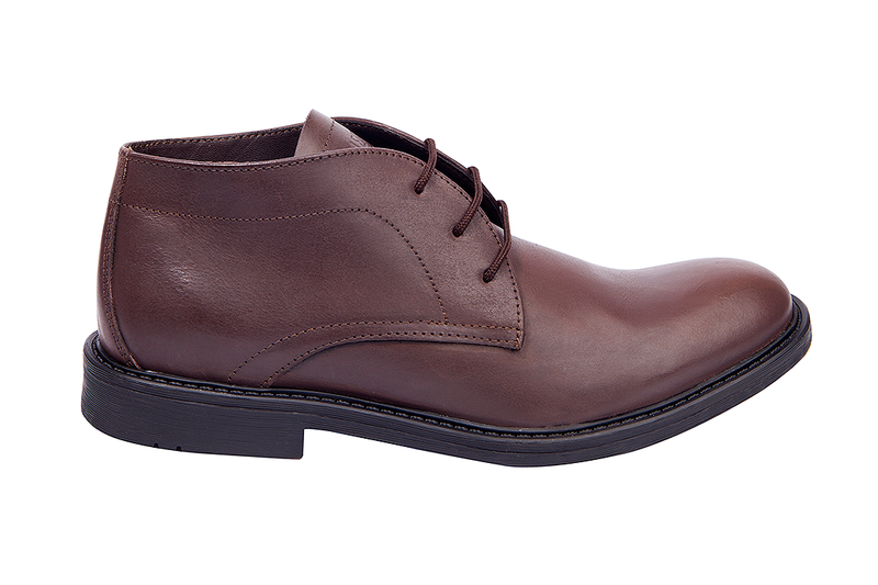Supreme Leather Men's Genuine Leather Vamp Lace-Up Boot