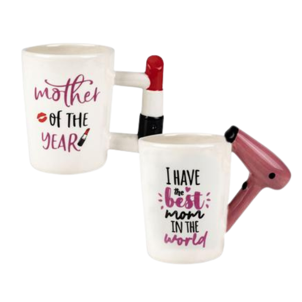 Mug Occasions Mom Novelty Handle 350ml - 2-Pack