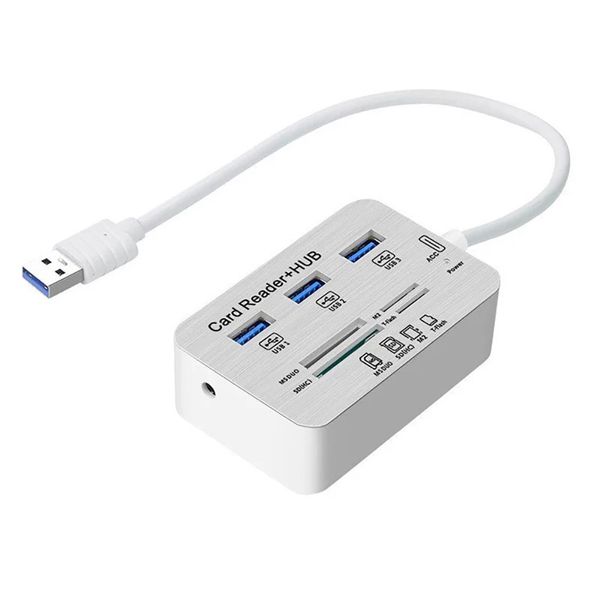 7-in-1 USB 3.0 hub USB splitter adapter USB High Speed Transmission USB hub