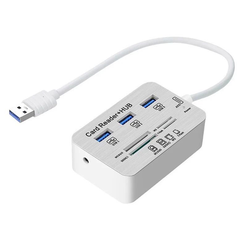 7-in-1 USB 3.0 hub USB splitter adapter USB High Speed Transmission USB hub