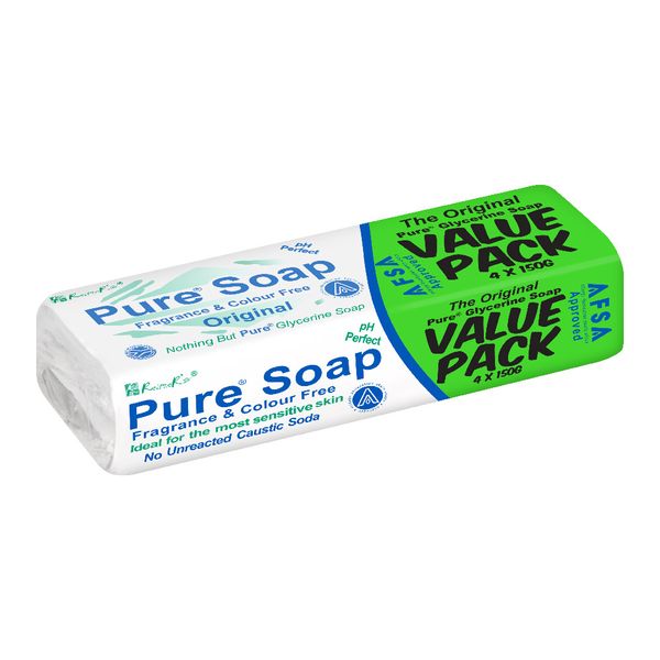 Pure Glycerine Soap 4-Pack