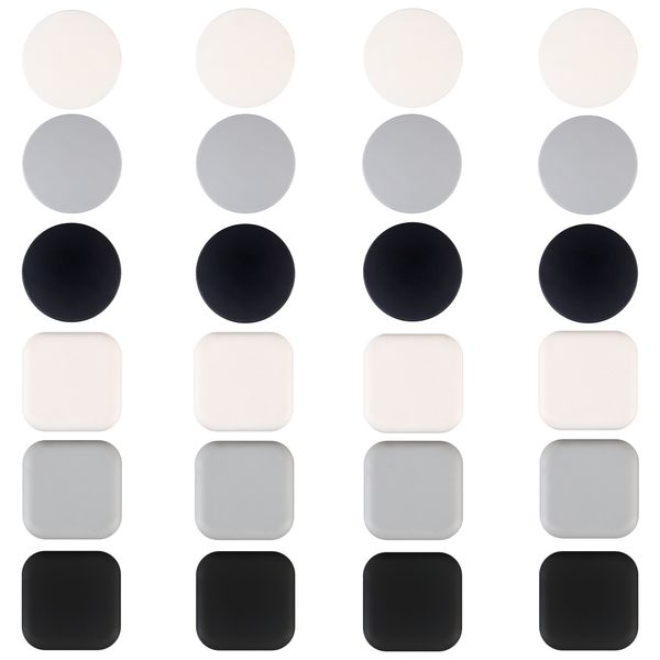 Silicone Door Bumper Wall Protector Pad - 24 Pieces