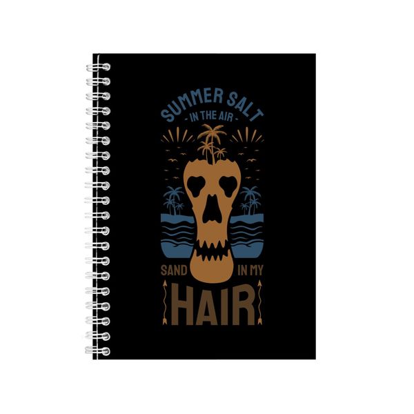 Summer Salt In The Air 9 Notebook Summer Gift Idea A4 Notepad 150