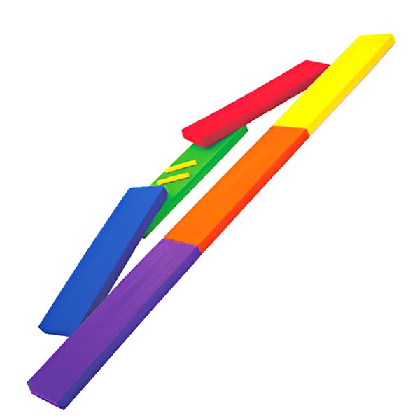 Foam Balancing Beam - Straight Set