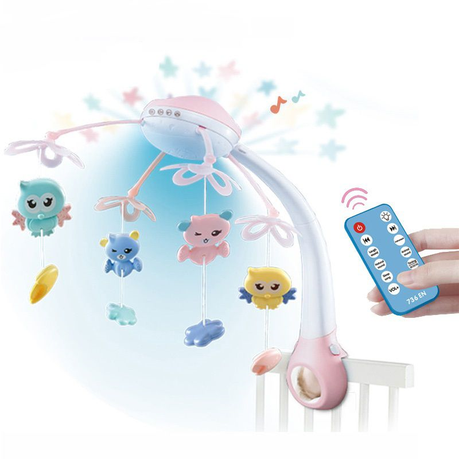 Light up cheap hanging baby toy