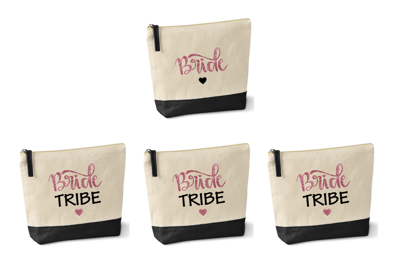 Cotton Makeup Bag - Bridal Set