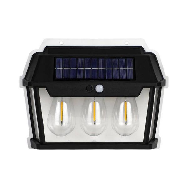 Triple Solar LED Interaction Wall Lamp 38W Waterproof