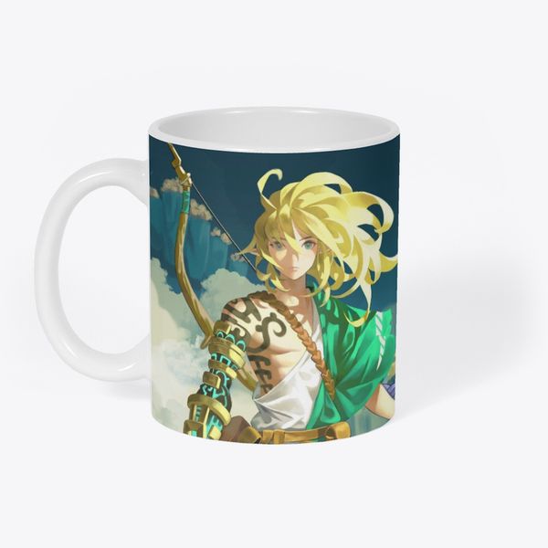 Legend of Zelda: Tears of The Kingdom Link in The Clouds Coffee Mug