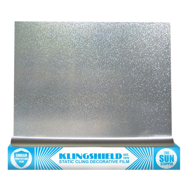 Klingshield Non-Adhesive Static Cling Film (Whiteout) - 45cm x 1m