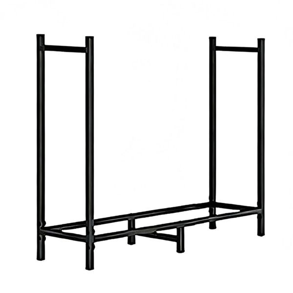 2.6FT layer Firewood Rack Metal Wood Rack/Storage rack -wood log holder