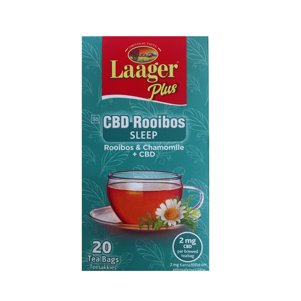 Laager Rooibos &amp; Chamomile with CBD &amp; Vitamin B Plus 20's Teabags