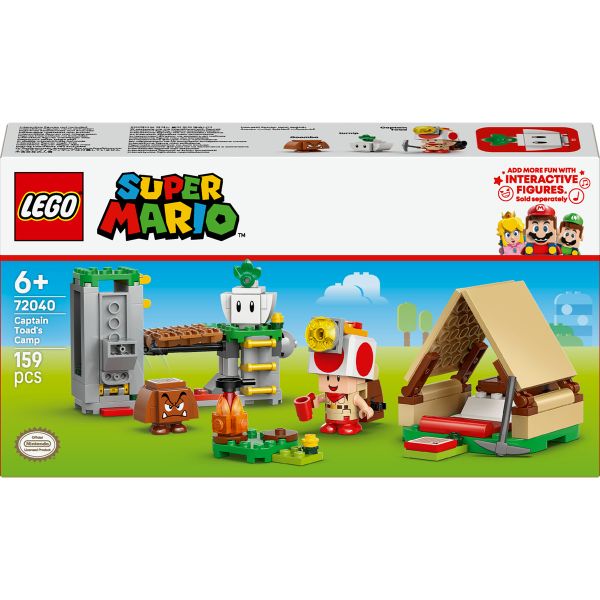 LEGO® Super Mario™ Captain Toad’s Camp Toy for Boys, Girls and Any Fans 72040