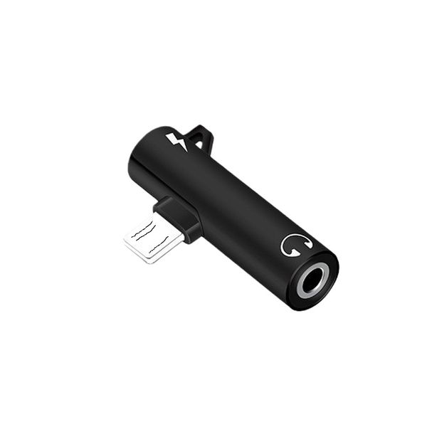 2-in-1 3.5mm AUX Audio Adapter Compatible with iPhone