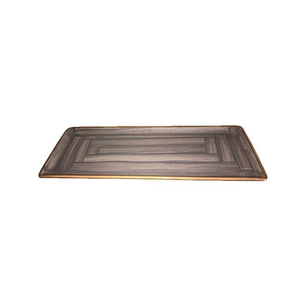 Fortis Grey Buffet Tray 49cm 1 Piece
