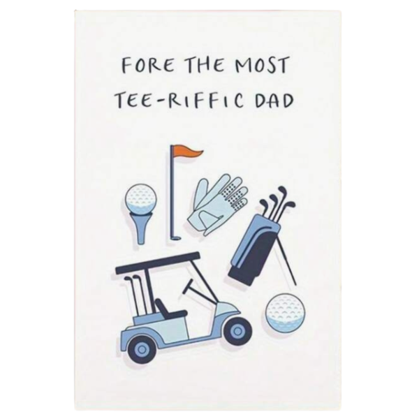 Greeting Card - The Golf Father Day/Birthday Card,