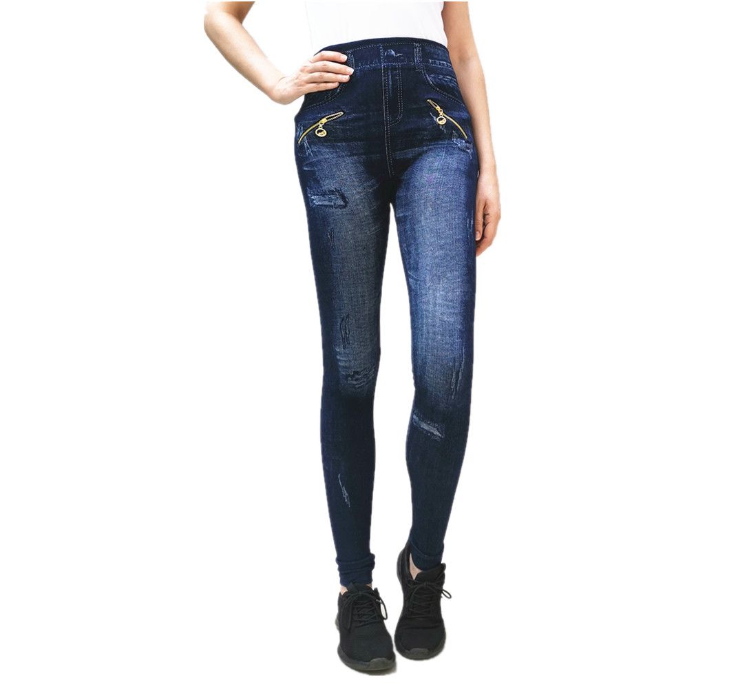 Jeggings Denim Leggings High Waist Body Shaping Stretch Fit - Ultra Comfy, Shop Today. Get it Tomorrow!