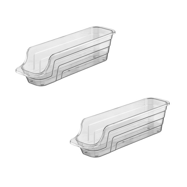 Organizer Mini 33x8x7.5cm Clear - 2pc