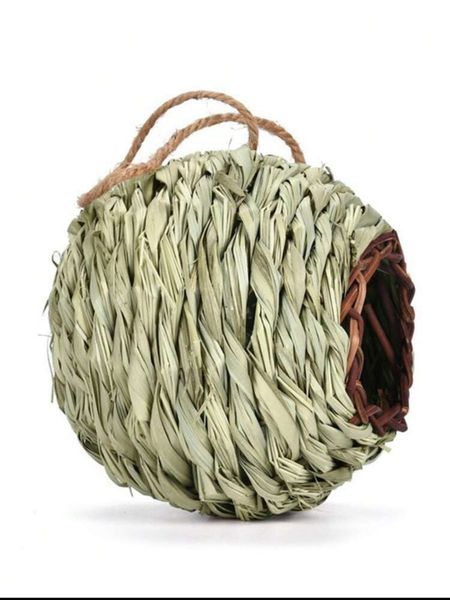Horticultural Grass Straw Woven Birds Nest