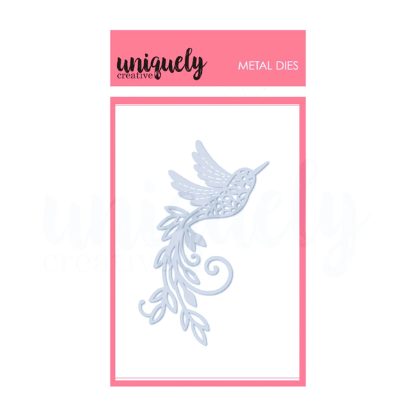 Uniquely Creative Floral Bird Cutting Die