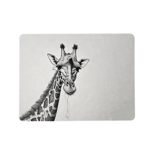 Giraffe Unravelling Placemat by Nathan Pieterse
