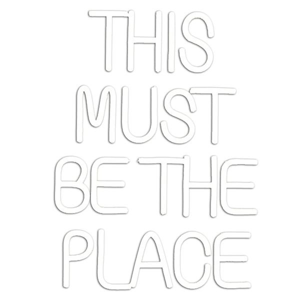 This Must Be The Place Neon Signs for Wall Decor,