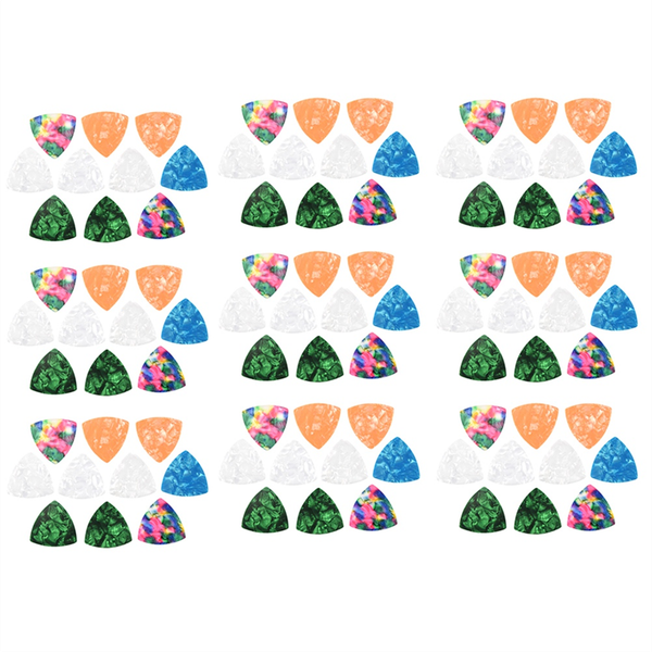 40PCS Guitar Picks, 0.46mm 0.71mm 0.81mm 0.96mm Thickness