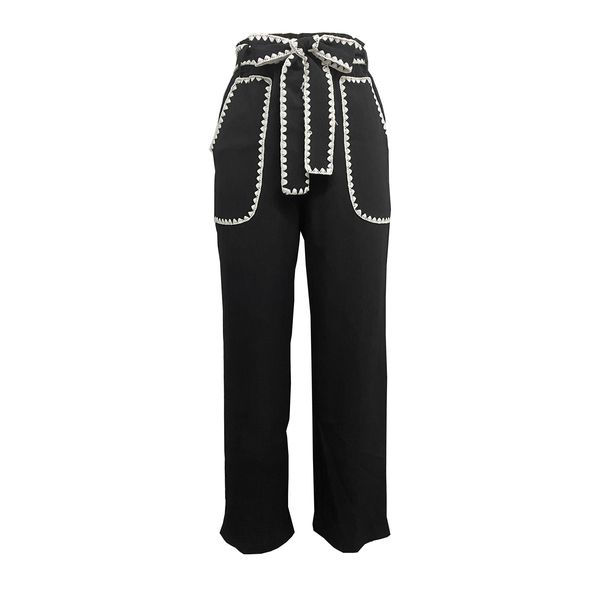New High-Waisted Loose Wide-Leg Casual Pants