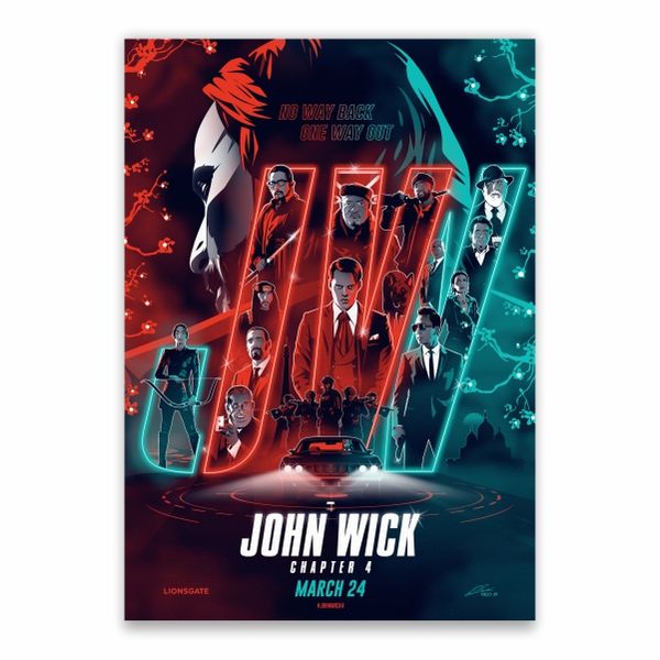 John Wick Chapter 4 Poster - A1