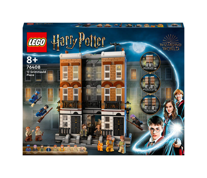 LEGO® Harry Potter™ 12 Grimmauld Place 76408 Building Toy Set (1,083 Pieces)