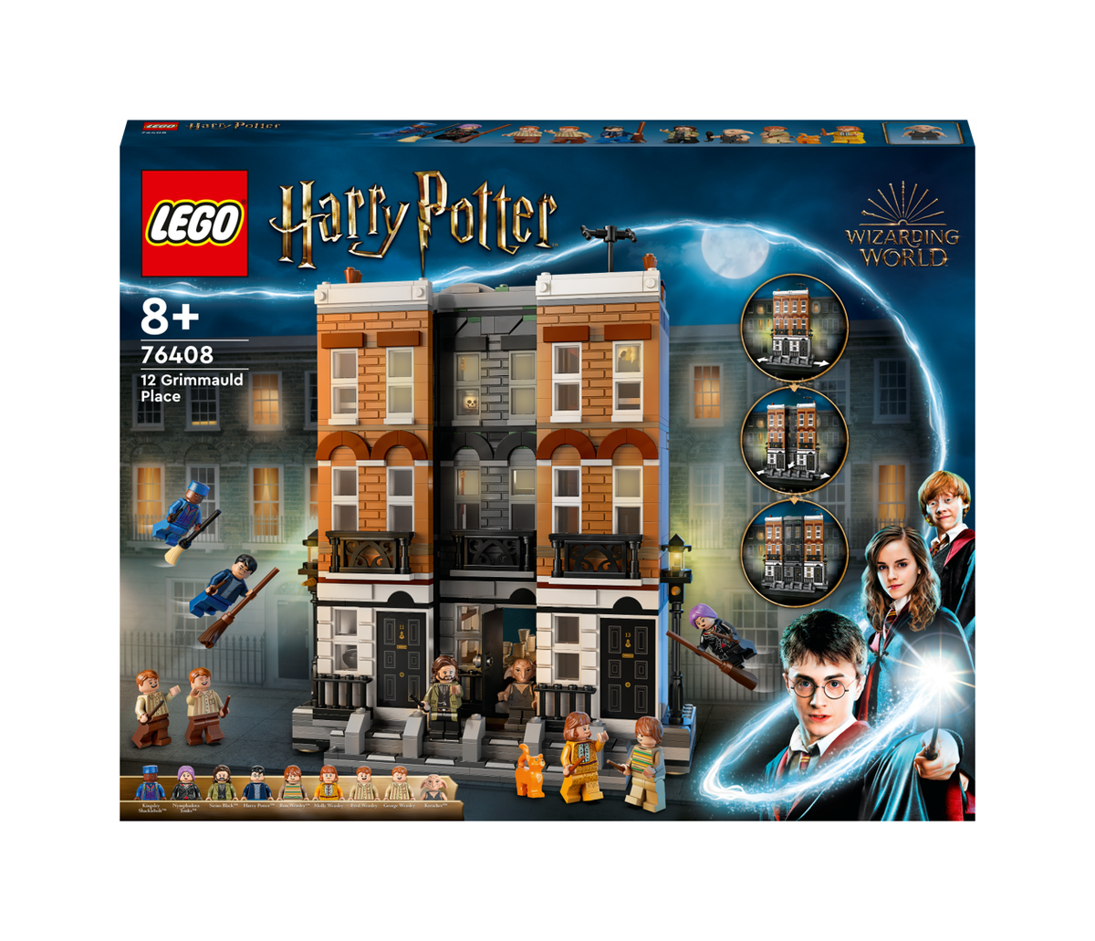 LEGO® Harry Potter™ 12 Grimmauld Place 76408 Building Toy Set (1,083 ...