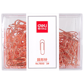 Deli Rose Gold Paper Clips - 29mm | Shop Today. Get it Tomorrow
