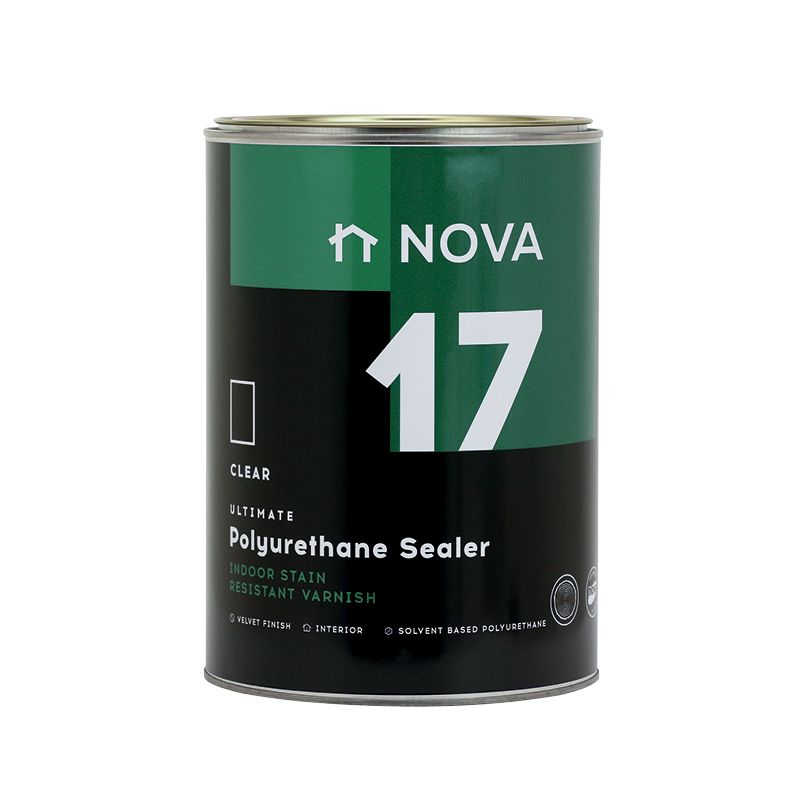 Nova 17 Polyurethane Sealer Gloss / Clear Interior Varnish Shop
