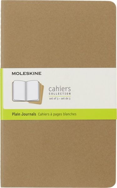 Moleskine Cahier Natural Large Plain Journal