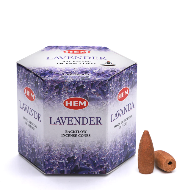 HEM Back Flow Incense Cones Lavender 40 Cones Shop Today. Get it