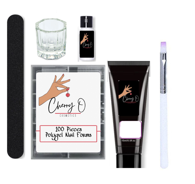 Cherry O Cosmetics White Polygel Kit