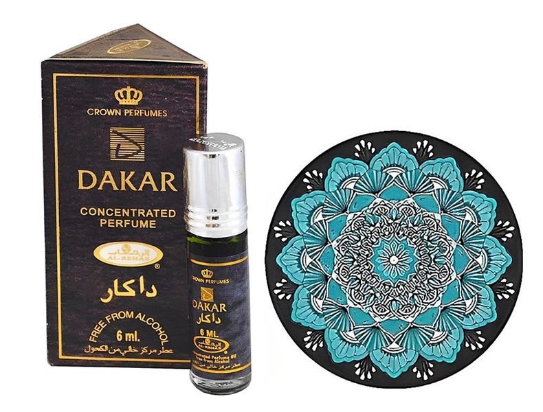Al Rehab DAKAR Men's Attar Oil Roll on Fragrance - 6ml
