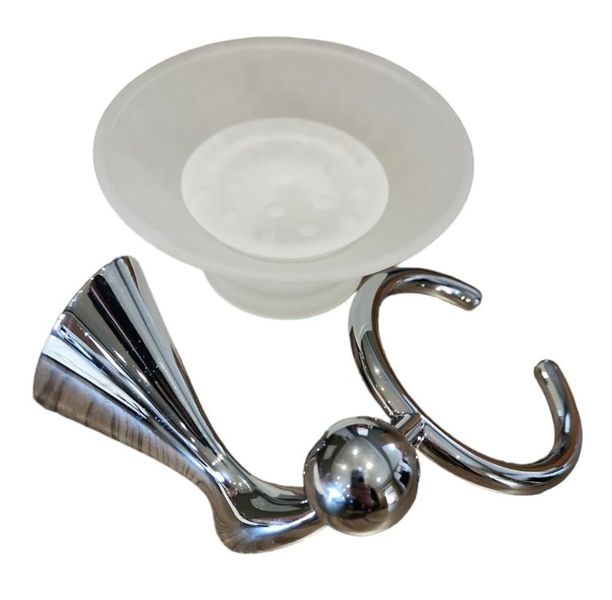 Archie Chrome Wall Mount Soap Holder