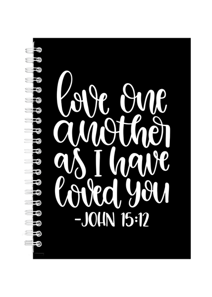 Love One Another Ideal Christian Bible Gift Writing Books A5 Notepad 402