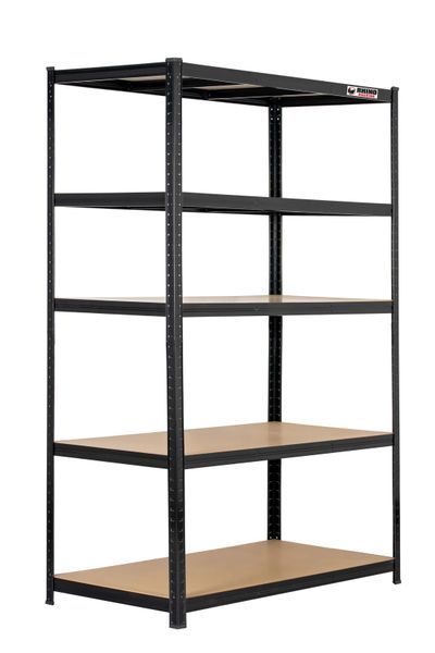 Rhino Racking 180x120x60cm 5 Tier Storage Shelving 200Kg Galvanised Painted