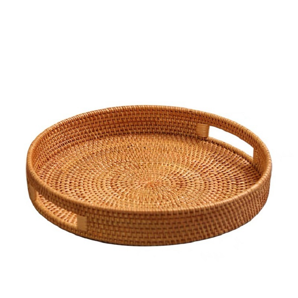 Vine Tray - Vine Weaving Storage Basket, Fruit Bread Tray