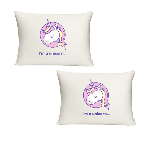 BG - I am a Unicorn Twin Standard Pillow cases