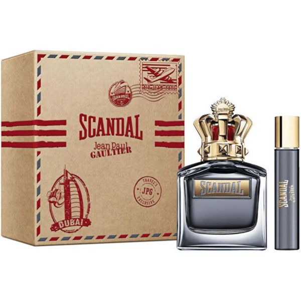 Jean Paul Gaultier Scandal Homme Set: Edt Spray 100ml + 10ml