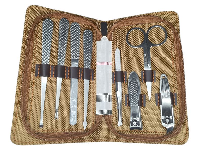 8 Piece Stainless Steel Manicure Set