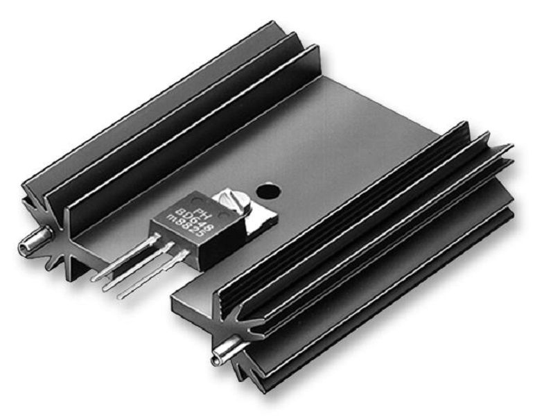 Fischer Elektronik (SK 409/38,1 STS) Heat Sink, TO-220/TO-3P, 7 °C/W