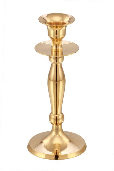 Dinner Candle holder - Gold Finish