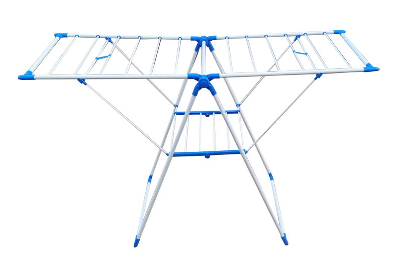 Foldable and movable Clothes /Towel drying rack