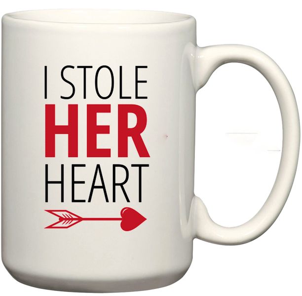 I Stole Her Heart Boyfriend Girlfriend Fianc Fianc e Wedding Gift Mug