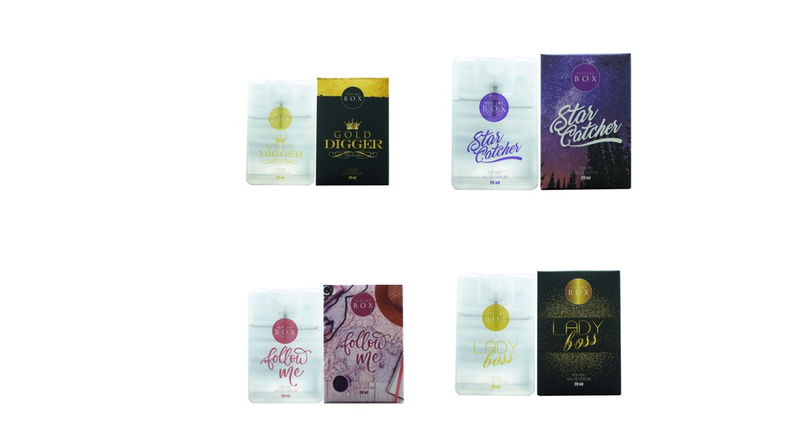 Perfect Scent Awesome For Her Perfume Combo of 4 Pocket sets