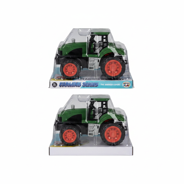 Perfect Play 17 cm Farm Tractor Toy for Kids - Durable &amp; Fun - 2 Pack