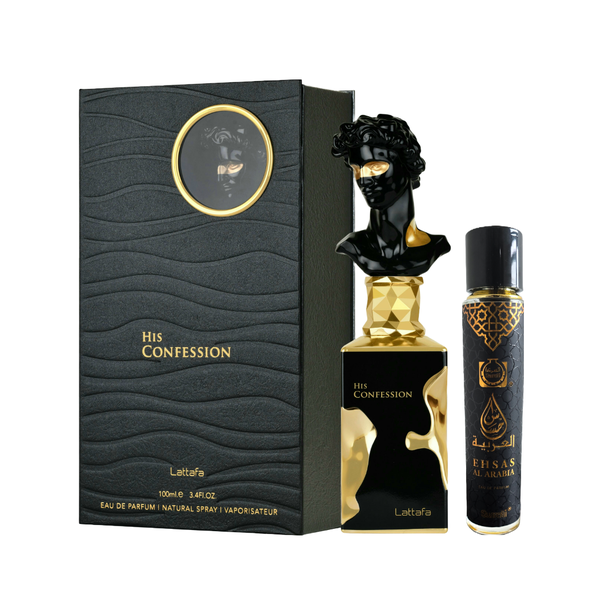 Lattafa - His Confession EDP 100ml + Surrati Perfume 55ml